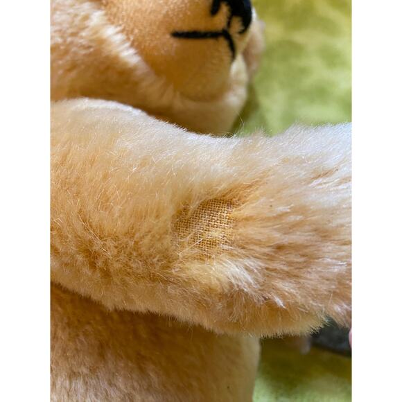 Vintage Merrythought Mohair Teddy Bear: 1980s Harrods Limited Edition - Picture 8 of 9